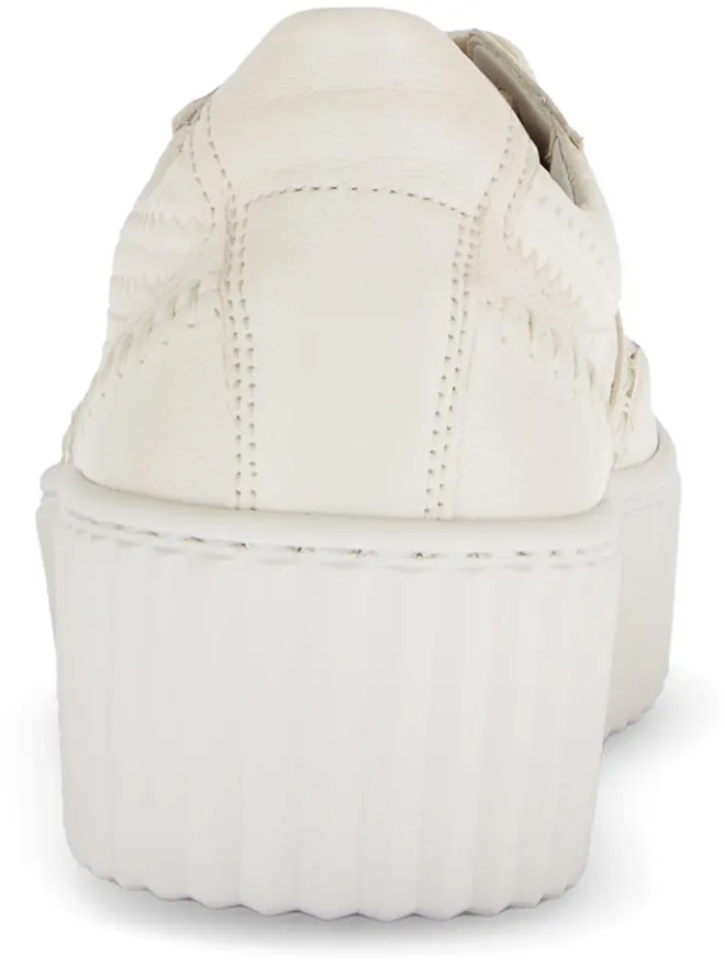 Leder-Sneakers in Beige>Gabor Outlet