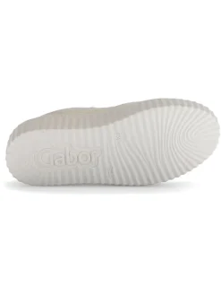 Leder-Sneakers in Beige><noscript><img width=