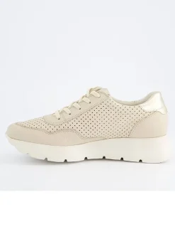 Leder-Sneakers in Beige>Paul Green Best