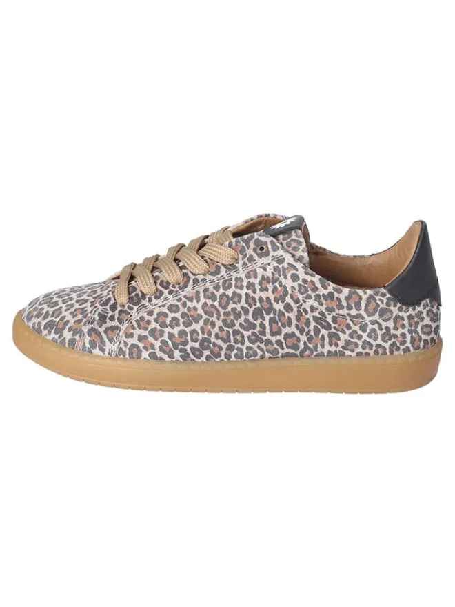 Leder-Sneakers in Beige/ Braun>Ricosta Best