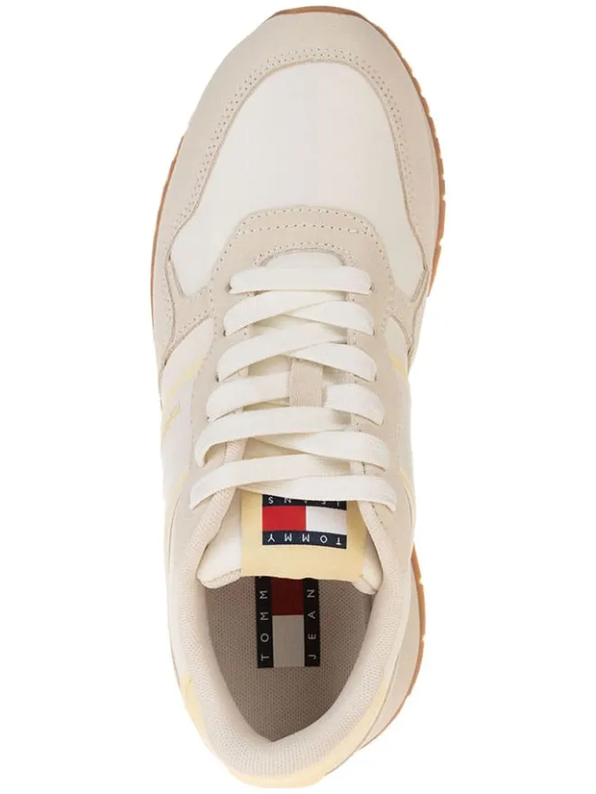 Leder-Sneakers in Beige/ Gelb>Tommy Hilfiger Best
