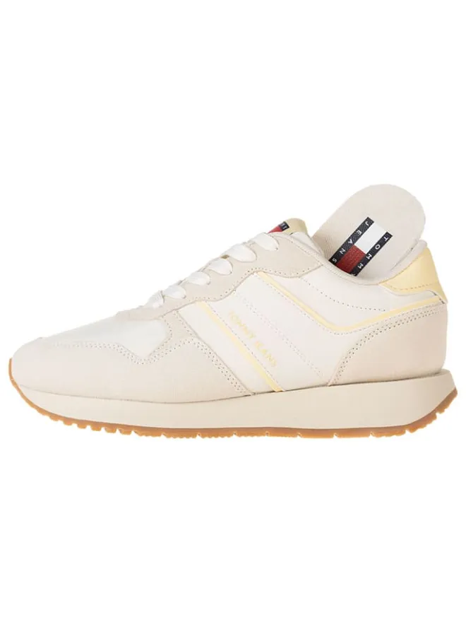 Leder-Sneakers in Beige/ Gelb>Tommy Hilfiger Best