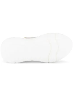 Leder-Sneakers in Beige/ Gelb><noscript><img width=