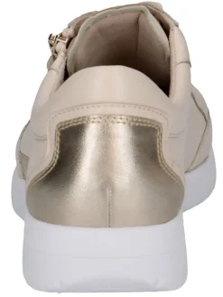Caprice Sneakers^Leder-Sneakers in Beige/ Gold