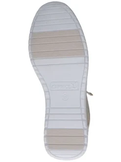Caprice Sneakers^Leder-Sneakers in Beige/ Gold