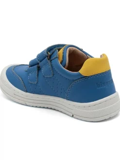 Leder-Sneakers in Blau><noscript><img width=