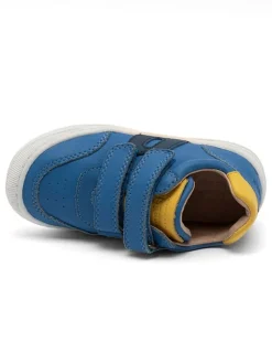 Leder-Sneakers in Blau><noscript><img width=