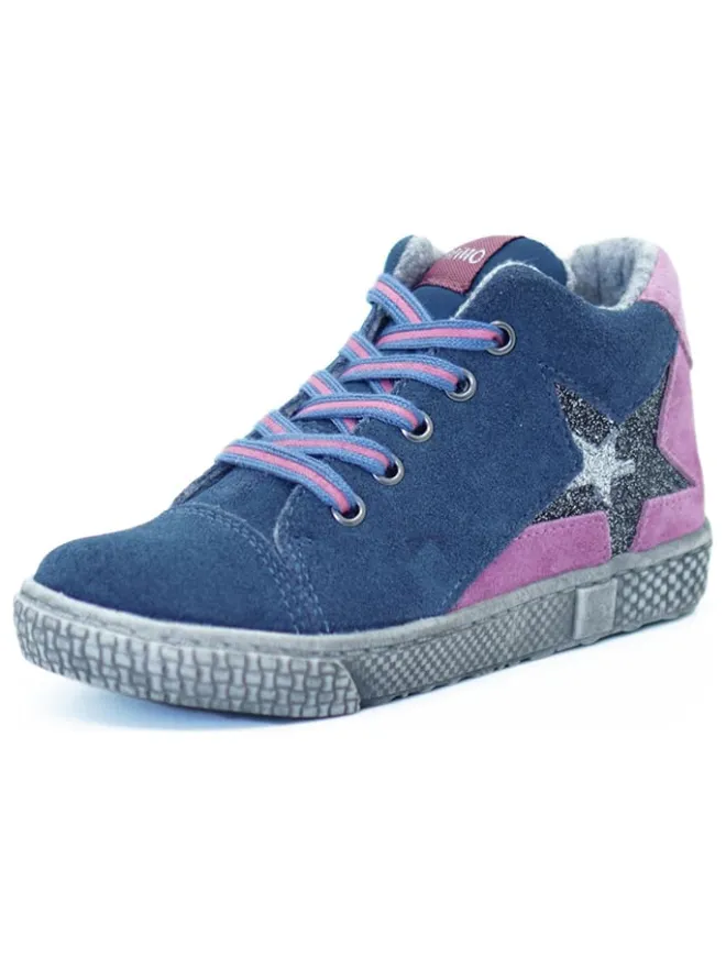 lamino Sneakers·Sneakers High^Leder-Sneakers in Blau