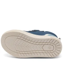 bisgaard Sneakers·Sneakers High^Leder-Sneakers in Blau/ Hellblau/ Weiß