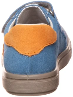 Ricosta Sneakers·Sneakers Low^Leder-Sneakers in Blau/ Orange