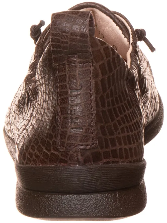Leder-Sneakers in Braun>Think! New