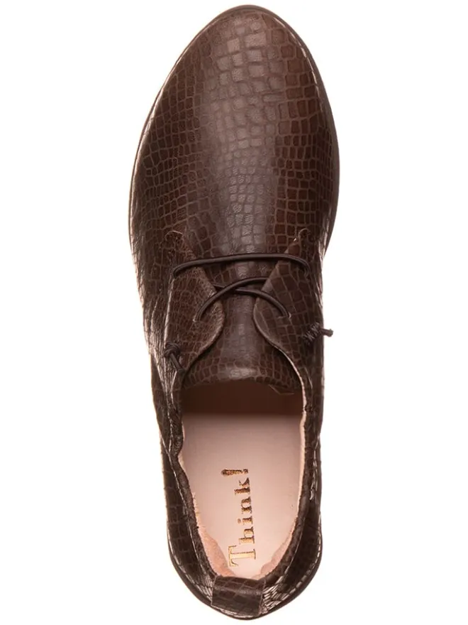 Leder-Sneakers in Braun>Think! New