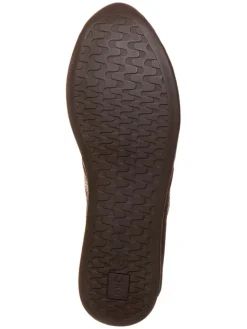 Leder-Sneakers in Braun><noscript><img width=