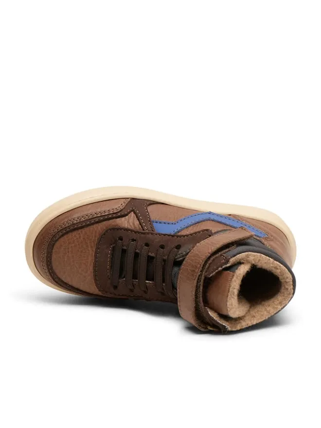 Leder-Sneakers in Braun>bisgaard Clearance