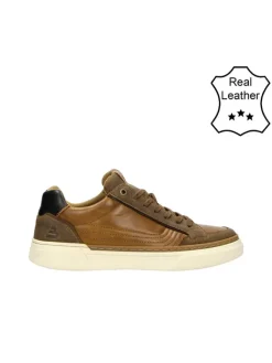 Leder-Sneakers in Cognac>Bullboxer Sale