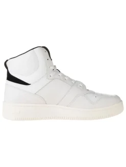 Leder-Sneakers in Creme>Tommy Hilfiger Shoes Online