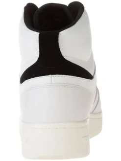 Leder-Sneakers in Creme><noscript><img width=