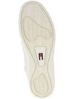 Leder-Sneakers in Creme><noscript><img width=