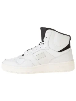 Leder-Sneakers in Creme>Tommy Hilfiger Shoes Online
