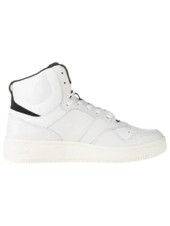 Leder-Sneakers in Creme>Tommy Hilfiger Shoes Online