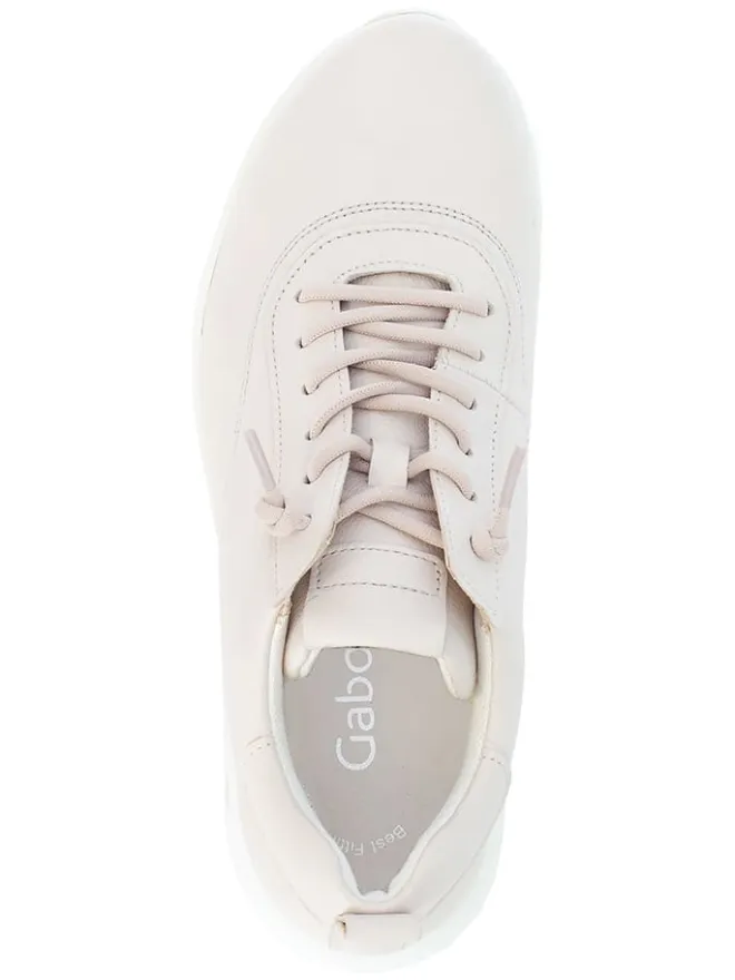 Gabor Sneakers^Leder-Sneakers in Creme