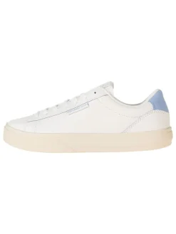Tommy Hilfiger Shoes Sneakers^Leder-Sneakers in Creme/ Hellblau