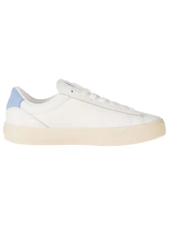 Tommy Hilfiger Shoes Sneakers^Leder-Sneakers in Creme/ Hellblau