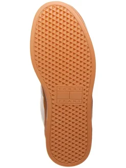 Tommy Hilfiger Shoes Sneakers^Leder-Sneakers in Creme/ Silber
