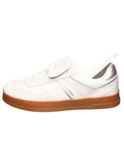 Tommy Hilfiger Shoes Sneakers^Leder-Sneakers in Creme/ Silber