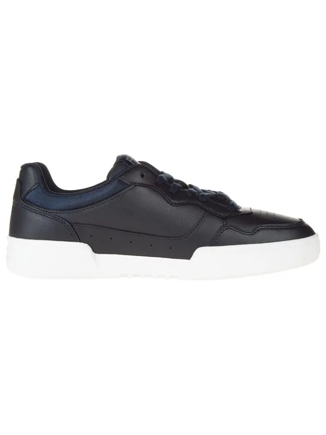 Leder-Sneakers in Dunkelblau>Tommy Hilfiger Shoes Clearance