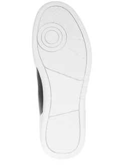 Leder-Sneakers in Dunkelblau><noscript><img width=