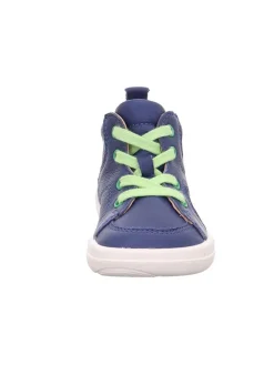 superfit Lauflernschuhe^Leder-Sneakers in Dunkelblau