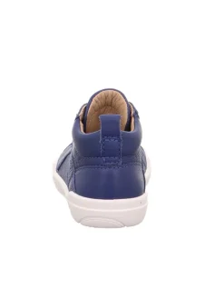 superfit Lauflernschuhe^Leder-Sneakers in Dunkelblau