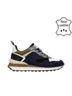 Bullboxer Sneakers^Leder-Sneakers in Dunkelblau