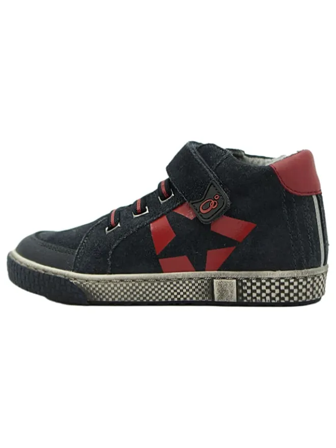 lamino Sneakers·Sneakers High^Leder-Sneakers in Dunkelblau