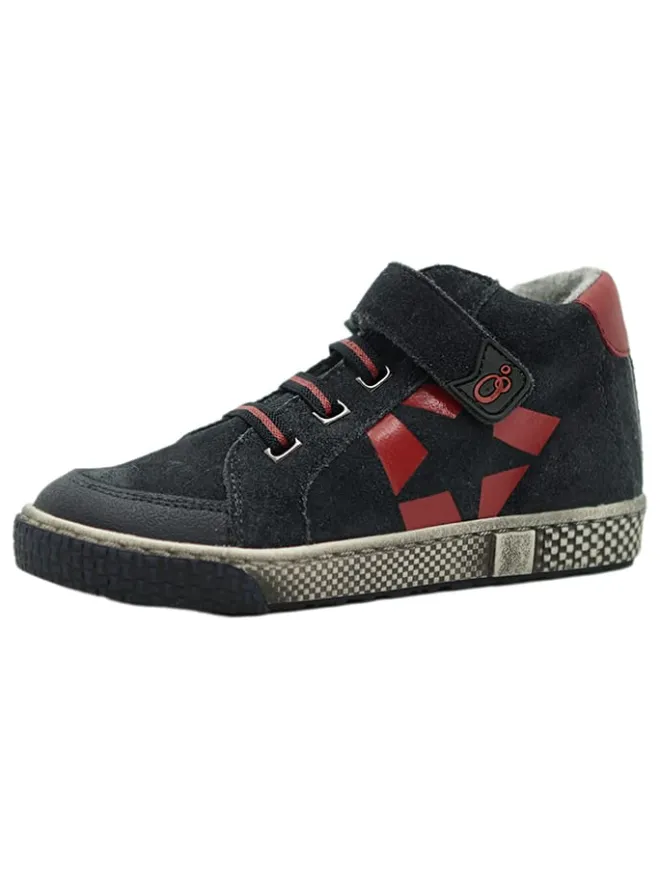 lamino Sneakers·Sneakers High^Leder-Sneakers in Dunkelblau