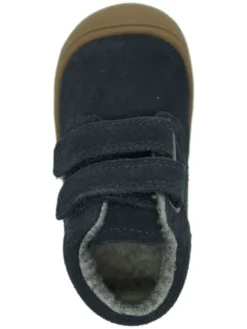 Leder-Sneakers in Dunkelblau><noscript><img width=