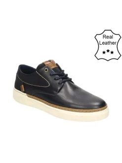 Bullboxer Sneakers^Leder-Sneakers in Dunkelblau