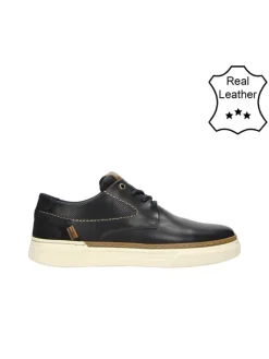 Bullboxer Sneakers^Leder-Sneakers in Dunkelblau