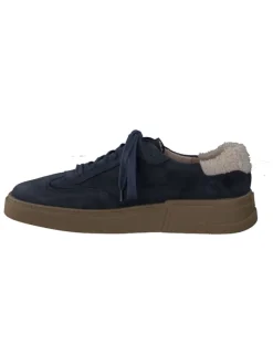 Leder-Sneakers in Dunkelblau>Paul Green Outlet