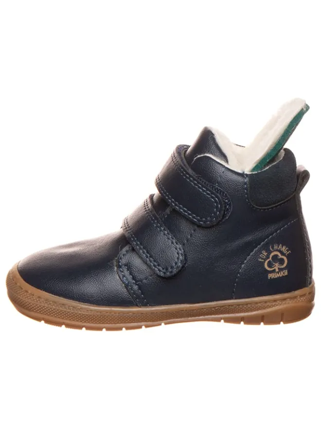 Primigi Sneakers^Leder-Sneakers in Dunkelblau