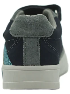 lamino Sneakers·Sneakers Low^Leder-Sneakers in Dunkelblau/ Hellblau