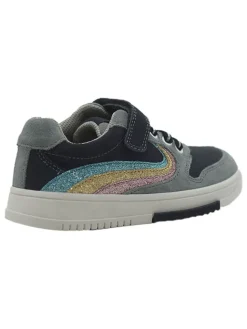 lamino Sneakers·Sneakers Low^Leder-Sneakers in Dunkelblau/ Hellblau