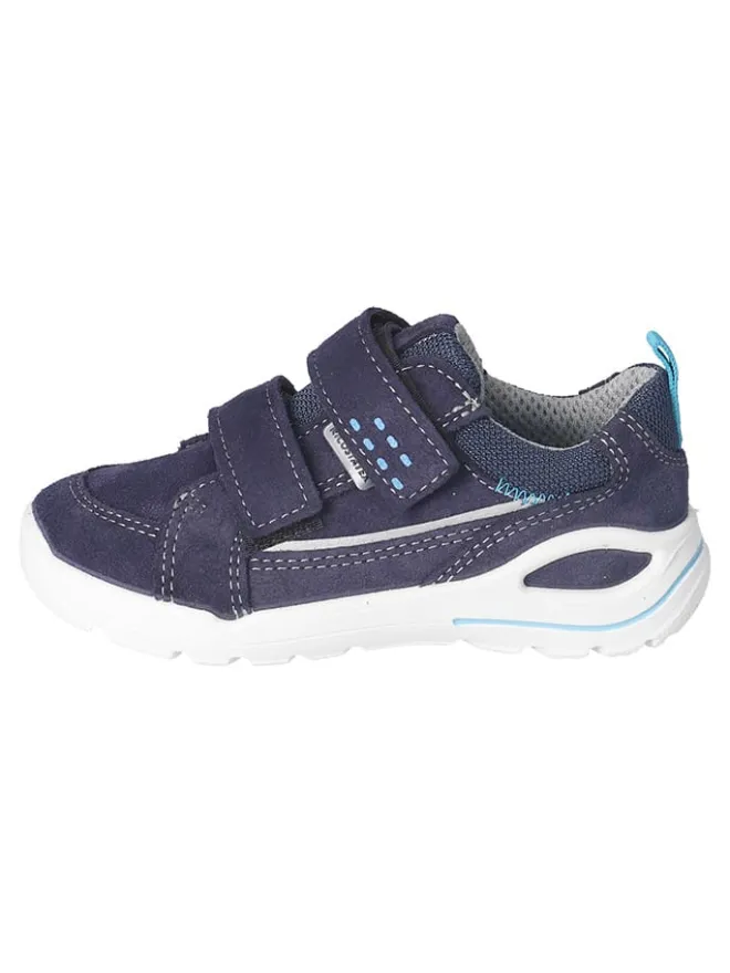 Leder-Sneakers in Dunkelblau>Ricosta New