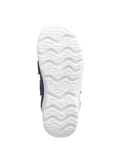 Leder-Sneakers in Dunkelblau><noscript><img width=
