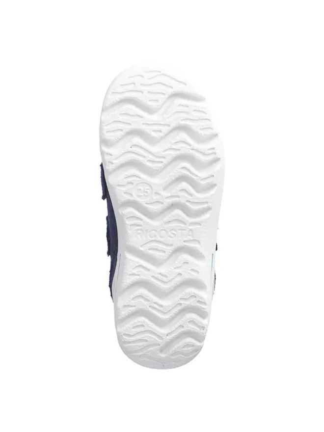 Leder-Sneakers in Dunkelblau>Ricosta New