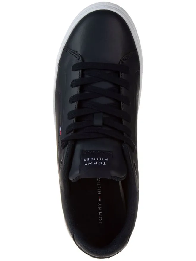 Tommy Hilfiger Shoes Sneakers^Leder-Sneakers in Dunkelblau
