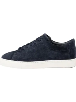 LLOYD Schnürschuhe^Leder-Sneakers in Dunkelblau