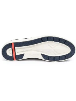 LLOYD Schnürschuhe^Leder-Sneakers in Dunkelblau