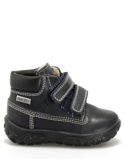 Leder-Sneakers in Dunkelblau>Naturino Outlet